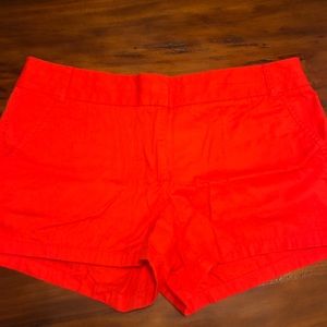JCrew Red-Orange Chinos Size 8